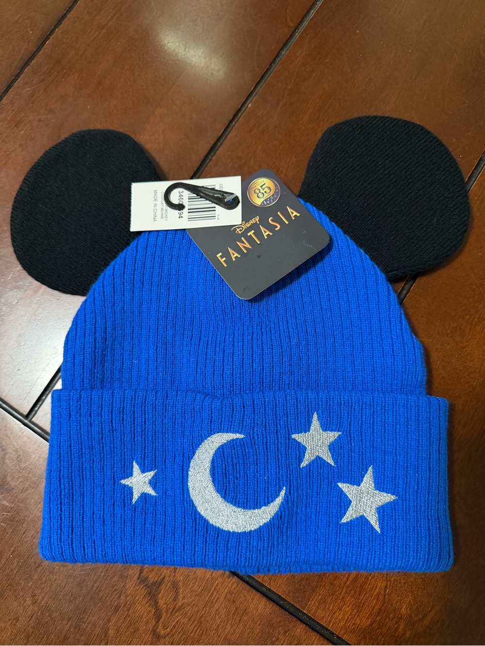 Disney Fantasia 75th Anniversary Sorcerer Mickey Figural Beanie New With Tag